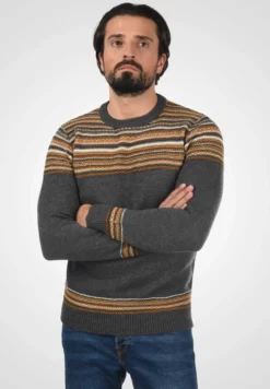 Indicode Jeans Idlurdes - Jersey De Punto - Charcoal Mix