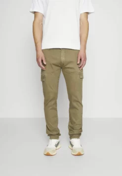 Indicode Jeans Mapp - Pantalones Cargo - Olive