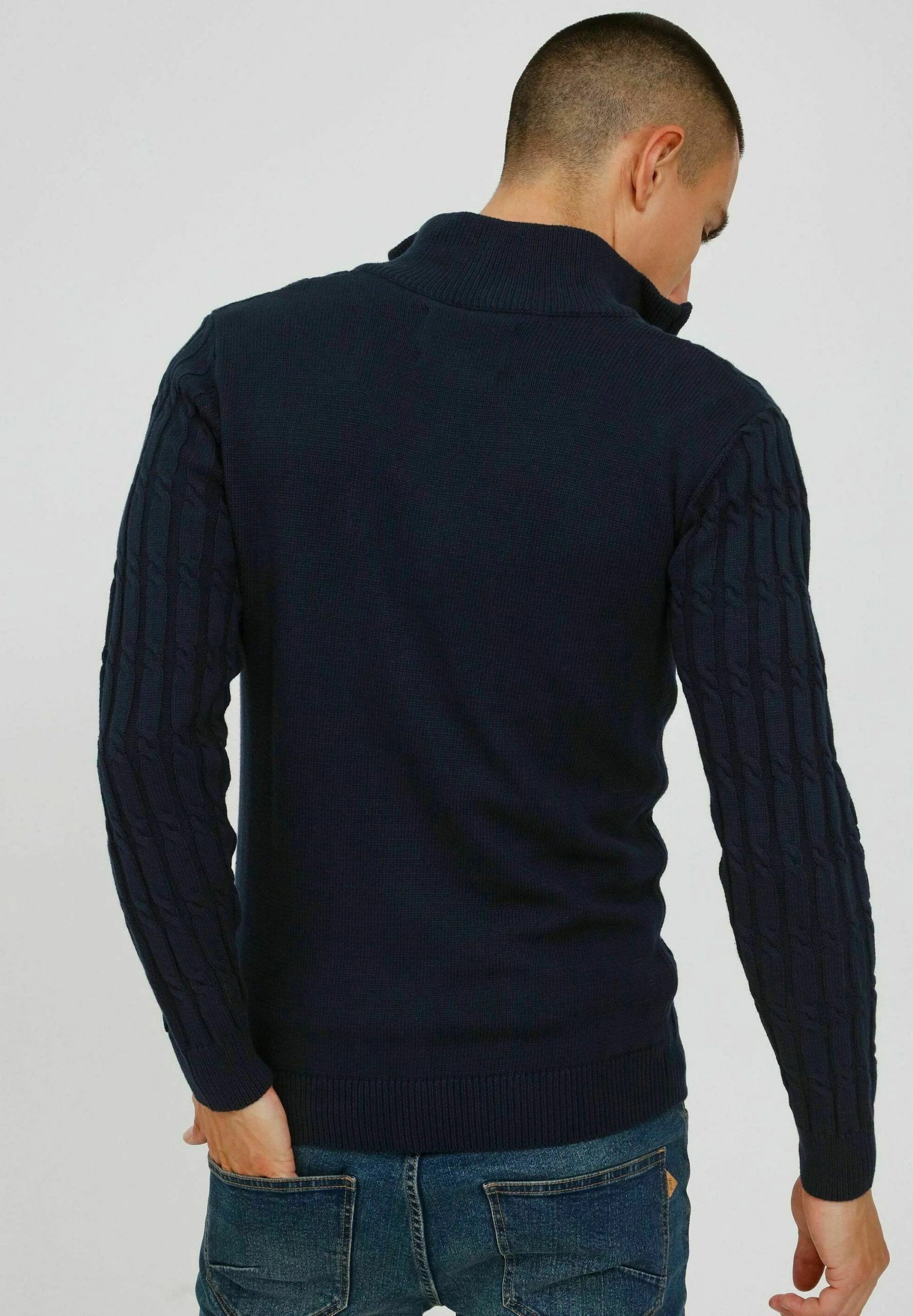 Indicode Jeans Paulomo - Chaqueta De Punto - Navy 3 Indicode Jeans Paulomo - Chaqueta De Punto - Navy - Imagen 3