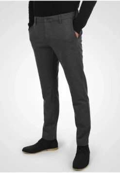 Indicode Jeans Idkoldart - Pantalones Chinos - Charcoal Mix