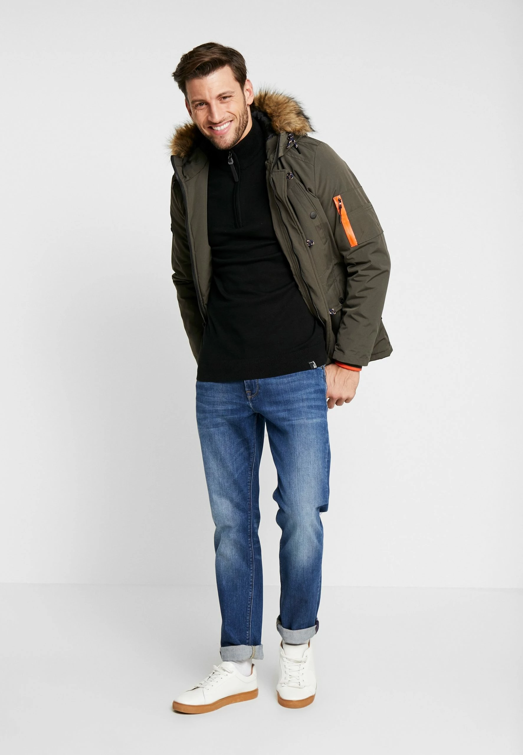 Indicode Jeans Ancona - Jersey De Punto - Black 2 Indicode Jeans Ancona - Jersey De Punto - Black - Imagen 2