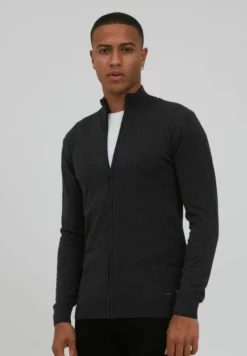 Indicode Jeans Idbadi - Chaqueta De Punto - Charcoal Mix