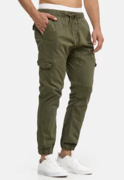Indicode Jeans Levi - Pantalones Cargo - Army