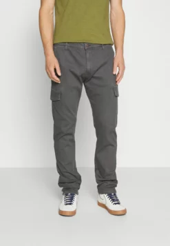 Indicode Jeans Mapp - Pantalones Cargo - Dark Grey