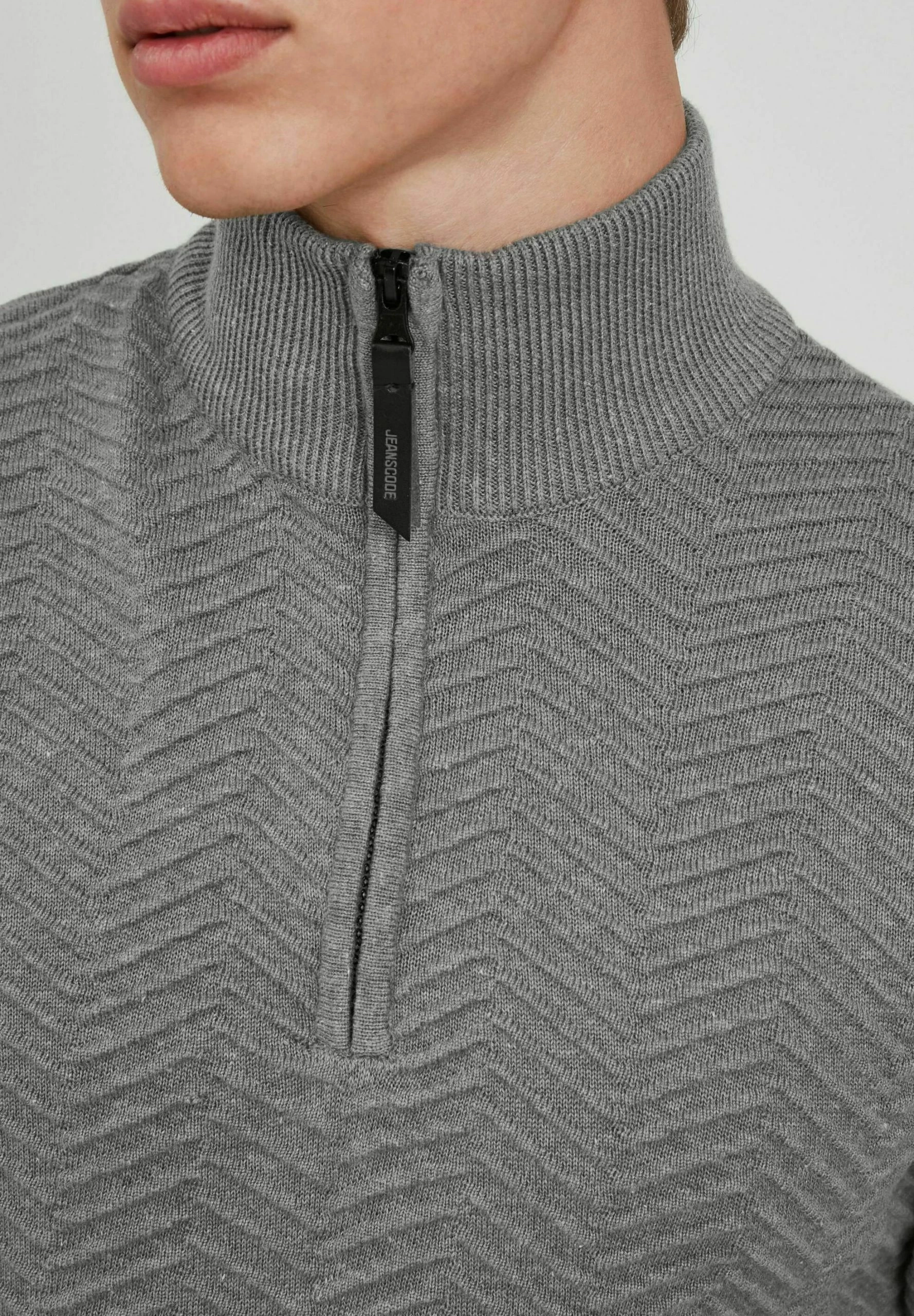 Indicode Jeans Idbanjamon - Jersey De Punto - Grey Mix 4 Indicode Jeans Idbanjamon - Jersey De Punto - Grey Mix - Imagen 4