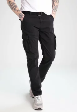 Indicode Jeans William - Pantalones Cargo - Black