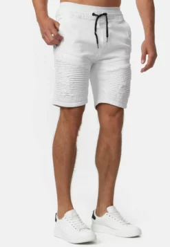 Indicode Jeans Mit Elastisc - Shorts Vaqueros - Off White -Indicode Jeans Comercio e53d259ccf3540f082f2dd5f597ef43c scaled