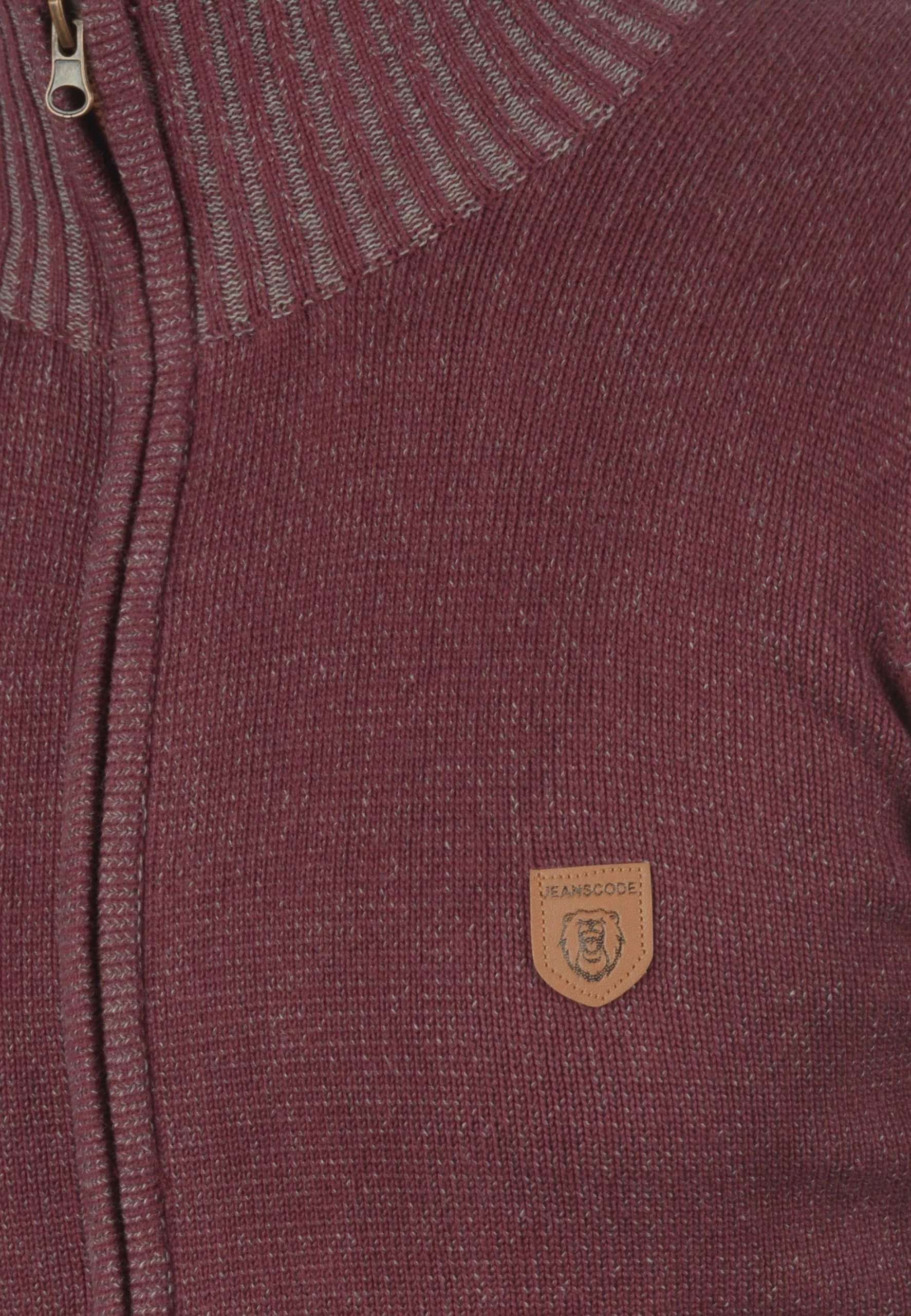 Indicode Jeans Idandy - Chaqueta De Punto - Wine 4 Indicode Jeans Idandy - Chaqueta De Punto - Wine - Imagen 4