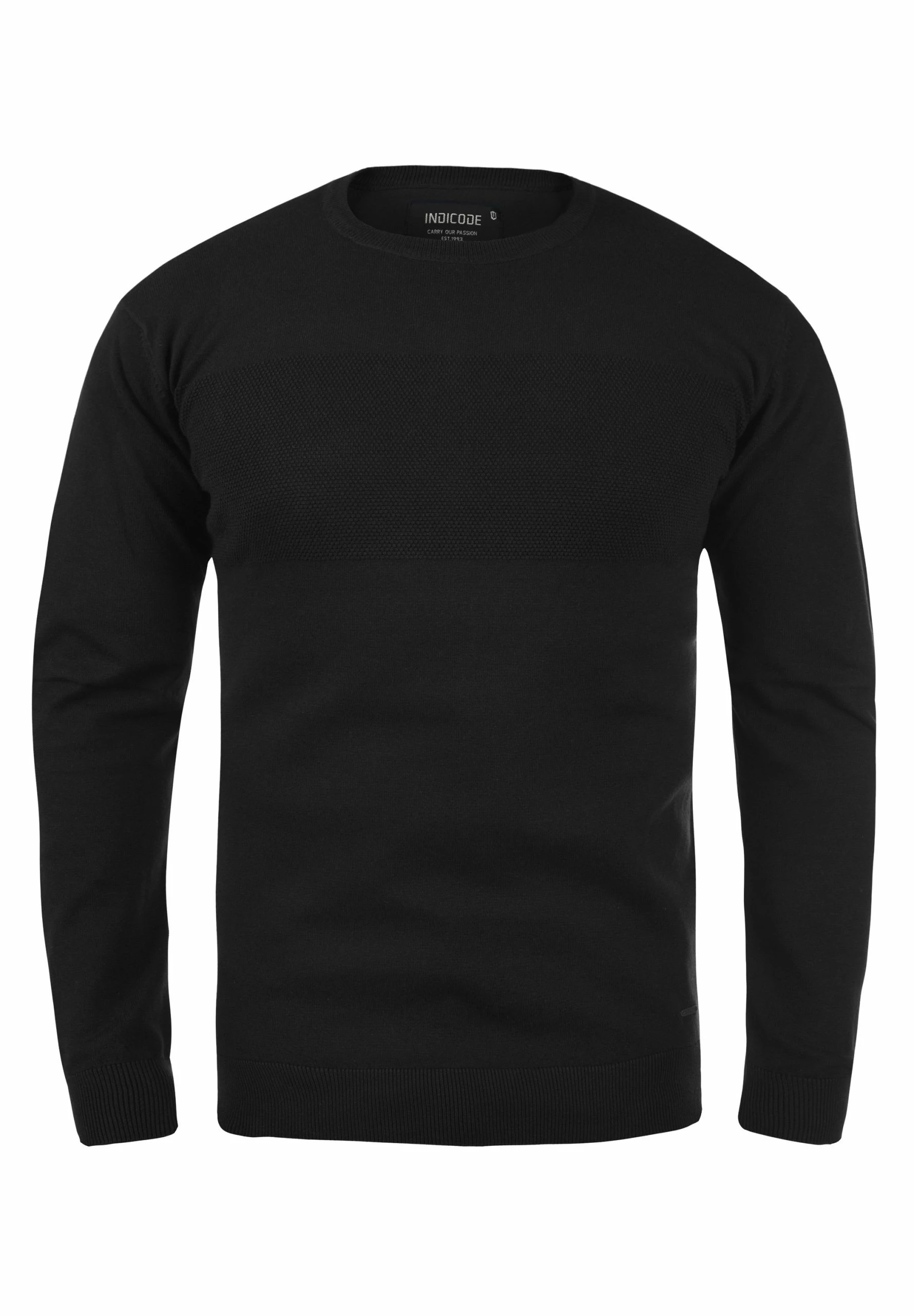 Indicode Jeans Idernesto - Jersey De Punto - Black 5 Indicode Jeans Idernesto - Jersey De Punto - Black - Imagen 5