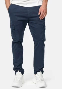 Indicode Jeans Broadwick - Pantalones Cargo - Navy
