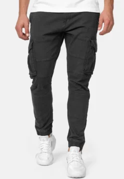 Indicode Jeans Alex - Pantalones Cargo - Black