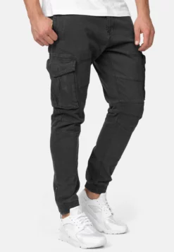 Indicode Jeans Alex - Pantalones Cargo - Black -Indicode Jeans Comercio f8b39e5efadb480a944bd21366e13b2c scaled