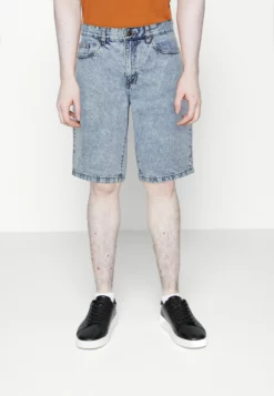 Indicode Jeans Tian - Shorts Vaqueros - Frozen Bleach