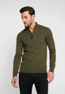 Indicode Jeans Ancona - Jersey De Punto - Army