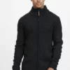 Indicode Jeans Idbergen - Chaqueta De Punto - Black