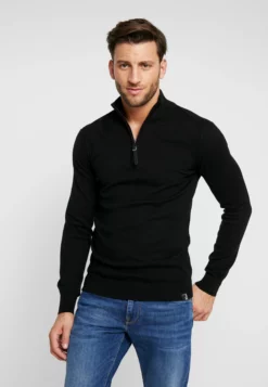 Indicode Jeans Ancona - Jersey De Punto - Black